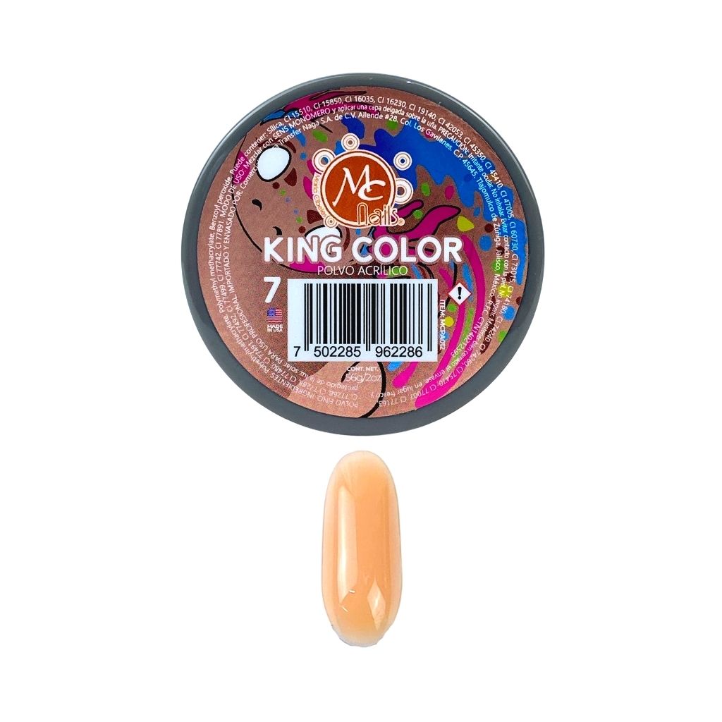 Acrílico King Color #7 2 oz MC Nails