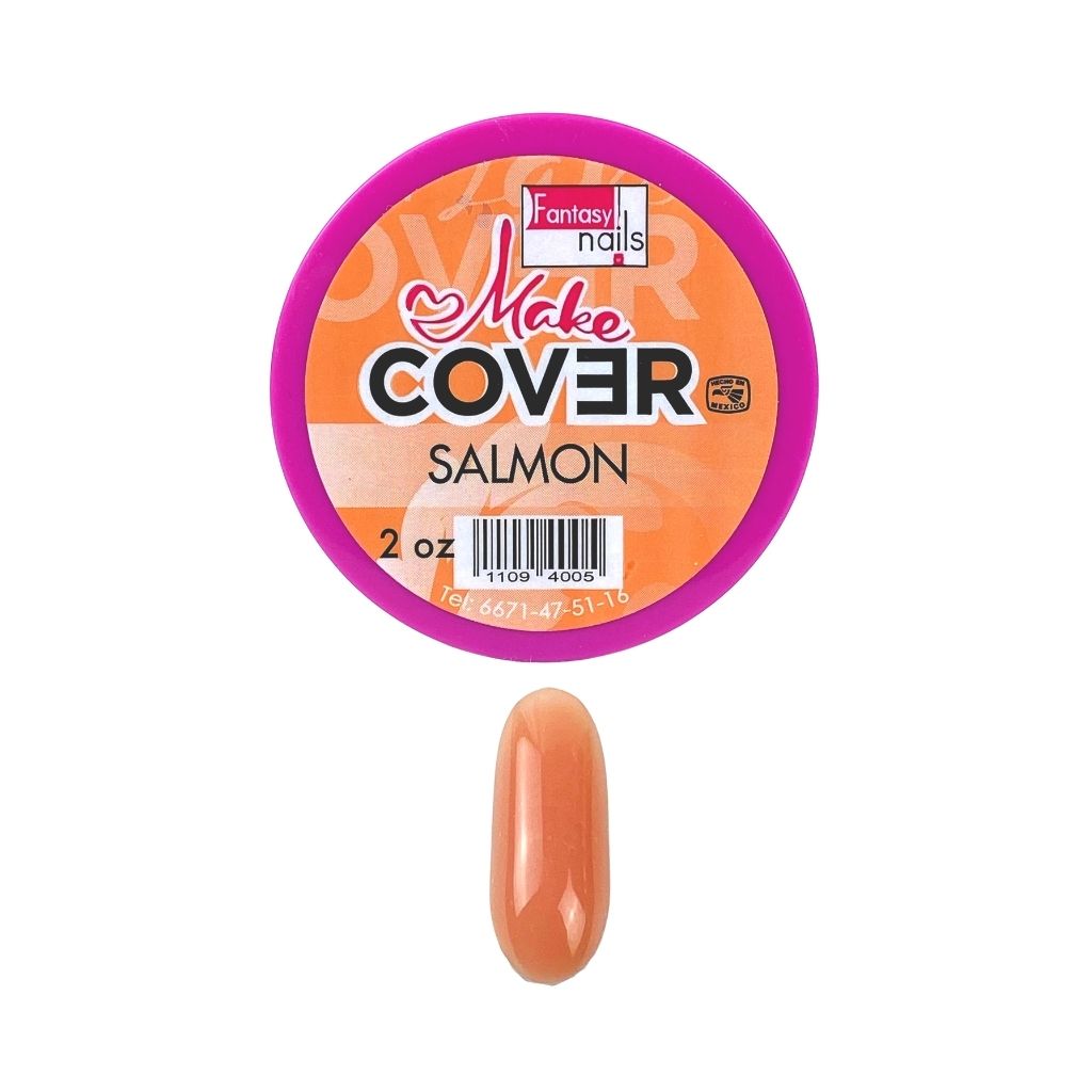 Acrílico Make Cover Salmón 2 oz Fantasy Nails Alejandra Nail Shop