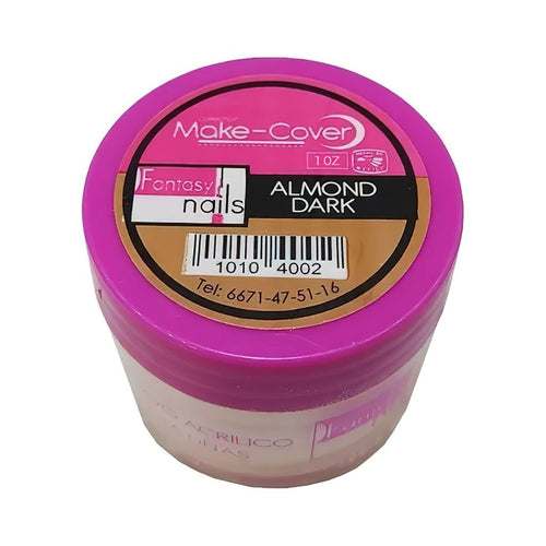 Acrílico Make Cover Almond Dark 1 oz Fantasy Nails