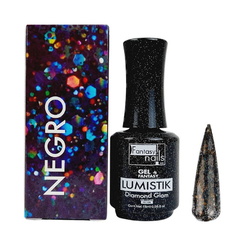 Gel Lumistik Negro 15 ml Fantasy Nails