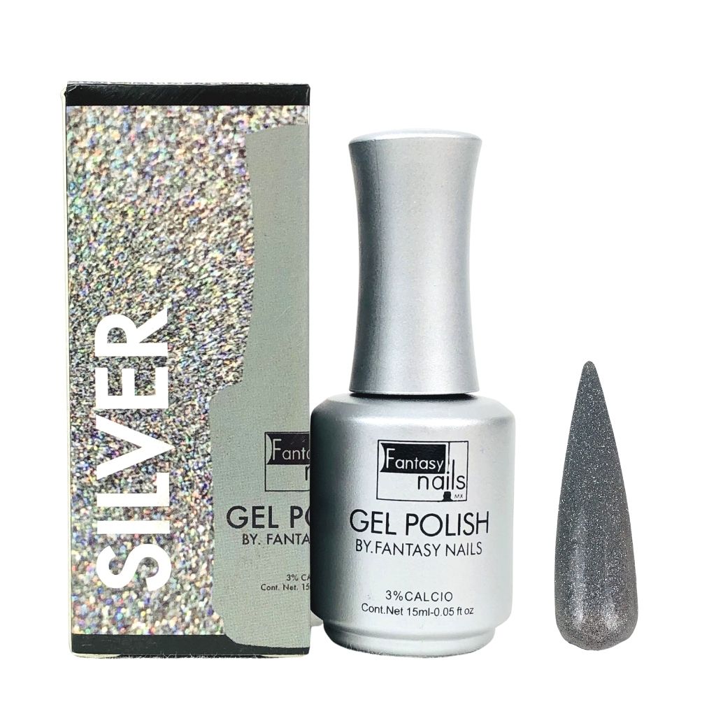 Gel Silver 15 ml Fantasy Nails