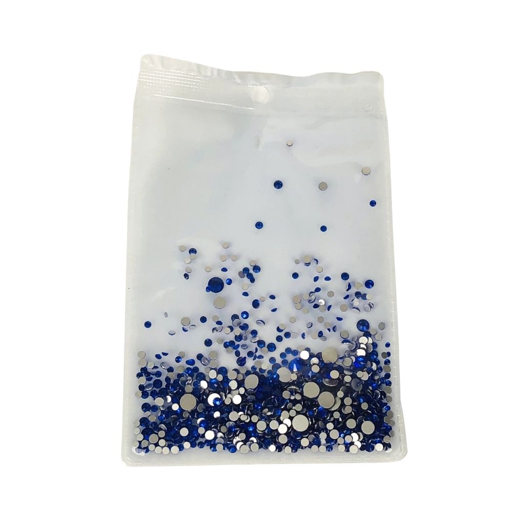 Bolsa Piedra Mix Azul 1440 pzas